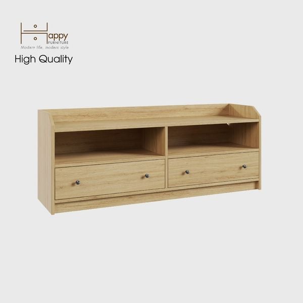  HAPPY FURNITURE , Tủ 4 ngăn kéo - CANA , THK_011 , 138cm x 37cm x 54cm 