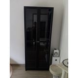  HAPPY FURNITURE , kệ sách 6 tầng cửa kính - CATY , KSA_010 , 80cm x 30cm x 202cm 