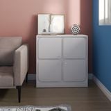  HAPPY FURNITURE , Tủ lưu trữ 4 cánh mở - SWEETY , TCM_061 , 82cm x 40cm x 82cm 
