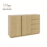  HAPPY FURNITURE , Tủ đựng đồ nhiều ngăn - MACRO , TCM_015 , 150cm x 42cm x 95cm 