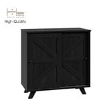  HAPPY FURNITURE , Tủ lưu trữ 2 cửa lùa - LILY , TCL_003 , 81cm x 40cm x 81cm 