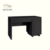  HAPPY FURNITURE , Bàn làm việc 2 ngăn kéo 1 cửa mở - MAVIS ,  BAN_080 , 120cm x 59cm x 75cm 