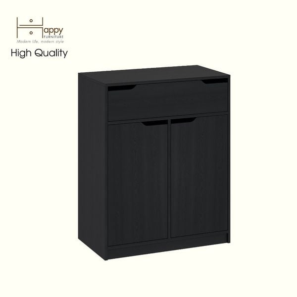  HAPPY FURNITURE , Tủ lưu trữ 1 ngăn kéo 2 cửa mở - ASO, TLT_070 , 80cm x 45cm x 100cm DxRxC 