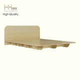  HAPPY FURNITURE , Gỗ tự nhiên , Giường ngủ gỗ Plywood - SANARI , GNG_194 GNG_195 GNG_196 GNG_197, 202cm x 16cm DxC 