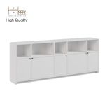  HAPPY FURNITURE , Tủ lưu trữ 5 cửa mở - CIRCLE , TCM_071 , 200cm x 34cm x 78cm 