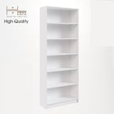  HAPPY FURNITURE , kệ sách 6 tầng - CATY , KSA_006 , 80cm x 28cm x 202cm 