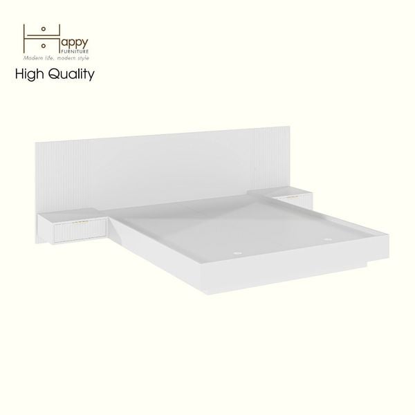  HAPPY FURNITURE , Giường kết hợp táp đầu giường - NAMI , GNG_214 GNG_215 GNG_216 GNG_217 , 205cm x 26cm DxC 