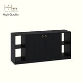  HAPPY FURNITURE , Tủ lưu trữ 2 cửa mở - MERI , TLT_057 , 150cm x 40cm x 70cm DxRxC 