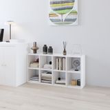  HAPPY FURNITURE , Kệ sách 8 ngăn - CHANN, KSA_101 , 106cm x 28cm x 54cm DxRxC 