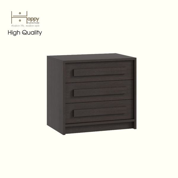  HAPPY FURNITURE , Tủ lưu trữ 3 ngăn kéo - RUBEL, THK_254 , 60cm x 40cm x 55cm DxRxC 