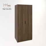  HAPPY FURNITURE , Tủ quần áo đơn giản 2 cửa mở - DASH , TCM_006 , 78cm x 53cm x 178cm 