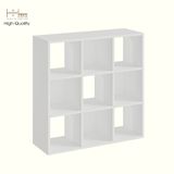  HAPPY FURNITURE , Kệ sách 9 ngăn - CHANN, KSA_112 , 80cm x 28cm x 80cm DxRxC 