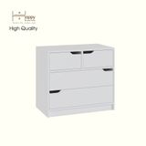 HAPPY FURNITURE , Tủ lưu trữ 4 ngăn kéo - ASO, THK_300 , 70cm x 40cm x 62cm DxRxC 