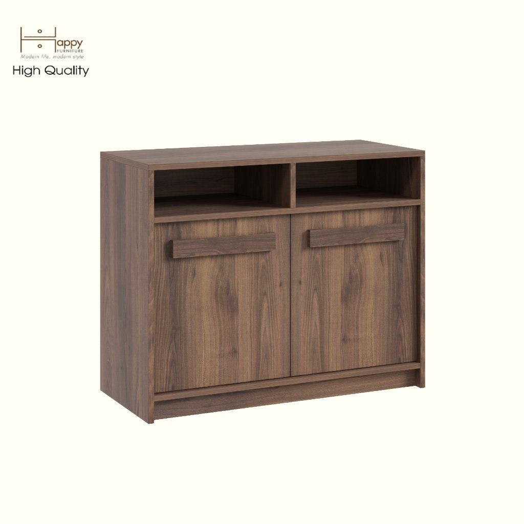 HAPPY FURNITURE , Tủ lưu trữ 2 cửa mở - RUBEL, TCM_224, 90cm x 40cm x 72cm DxRxC 
