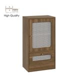  HAPPY FURNITURE , Tủ đựng đồ cánh mây - MEYDAN , TCM_049 , 50cm x 32cm x 90cm 
