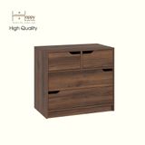  HAPPY FURNITURE , Tủ lưu trữ 4 ngăn kéo - ASO, THK_300 , 70cm x 40cm x 62cm DxRxC 