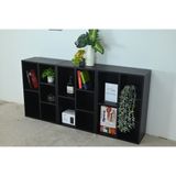  HAPPY FURNITURE , COMBO 3 kệ sách 5 ngăn - CATY , KSA_091, 156cm x 28cm x 77cm DxRxC 