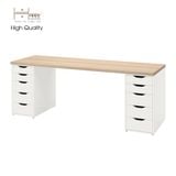  HAPPY FURNITURE , Bàn làm việc 2 bên ngăn tủ - LIDA , BAN_028 BAN_024 