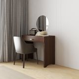  HAPPY FURNITURE , Bàn trang điểm 1 ngăn kéo - CHEVY, BAN_136 , 90cm x 45cm x 78cm DxRxC 