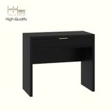  HAPPY FURNITURE , Bàn trang điểm 1 ngăn kéo - NAMI, BAN_130 , 90cm x 45cm x 78cm DxRxC 