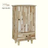  HAPPY FURNITURE , gỗ tự nhiên , Tủ lưu trữ 1 cửa mở - FARAH , TLT_012 , 50cm x 35cm x 90cm 