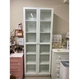  HAPPY FURNITURE , kệ sách 6 tầng cửa kính - CATY , KSA_010 , 80cm x 30cm x 202cm 