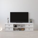  HAPPY FURNITURE , Kệ TV 4 ngăn kéo - CALYN , KTV_098 , 180cm x 45cm x 47cm DxRxC 