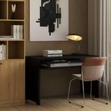  HAPPY FURNITURE , Bàn làm việc 2 ngăn kéo - MEYDAN , BAN_042 , 120cm x 55cm x 75cm 