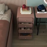  HAPPY FURNITURE , Tủ đựng đồ 4 ngăn kéo - SWEETY , THK_083 , 45cm x 50cm x 75cm 
