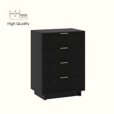  HAPPY FURNITURE , Tủ lưu trữ 4 ngăn kéo - NAMI, THK_240 , 70cm x 45cm x 98cm DxRxC 