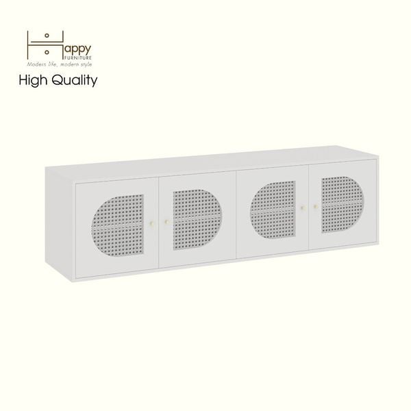  HAPPY FURNITURE , Kệ TV 4 cửa mở - MAY , KTV_093 , 180cm x 45cm x 50cm DxRxC 