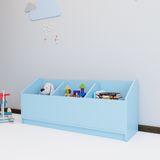  HAPPY FURNITURE , Thùng lưu trữ 3 ngăn cho trẻ em - KID , TLT_005 , 120cm x 36cm x 50cm 