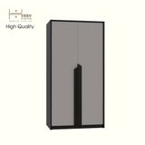  HAPPY FURNITURE , Tủ quần áo 2 cánh mở - PONIX , TCM_113 , 90cm x 54cm x 176cm 