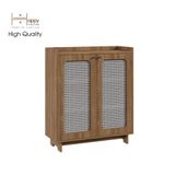  HAPPY FURNITURE , Tủ giày 2 cánh mở - MEYDAN , TCM_056 , 85cm x 34cm x 100cm 