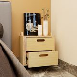 HAPPY FURNITURE , Gỗ tự nhiên , Thùng lưu trữ 2 ngăn kéo gỗ Plywood - GAMOR , TLT_032 , 40cm x 30cm x 44cm DxRxC 