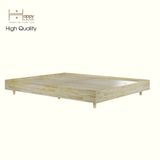  HAPPY FURNITURE , Gỗ tự nhiên , Giường ngủ chân gỗ - FARAH, GNG_178 GNG_179 GNG_180 GNG_181 , 204x27cm 