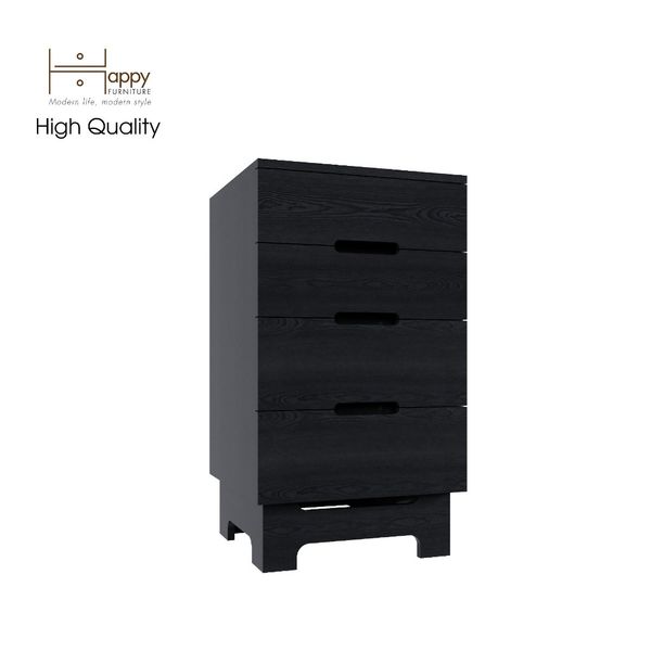  HAPPY FURNITURE , Tủ lưu trữ 4 ngăn kéo - MOLLY , THK_107 , 45cm x 45cm x 80cm 