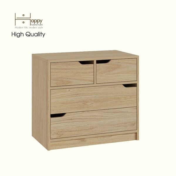  HAPPY FURNITURE , Tủ lưu trữ 4 ngăn kéo - ASO, THK_300 , 70cm x 40cm x 62cm DxRxC 