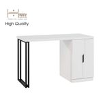  HAPPY FURNITURE , Bàn làm việc chân sắt - DASH , BAN_030 , 120cm x 55cm x75cm 