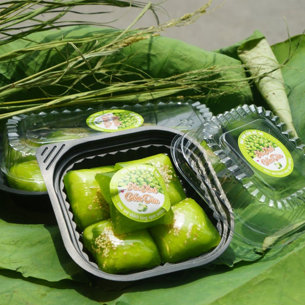 Bánh Xu Xê Nhân Cốm Xào