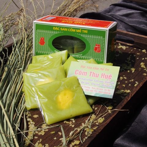 Bánh Cốm Mễ Trì Truyền Thống Nhân Đậu Xanh
