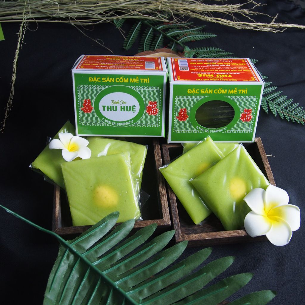 Bánh Cốm Mễ Trì Truyền Thống Nhân Đậu Xanh