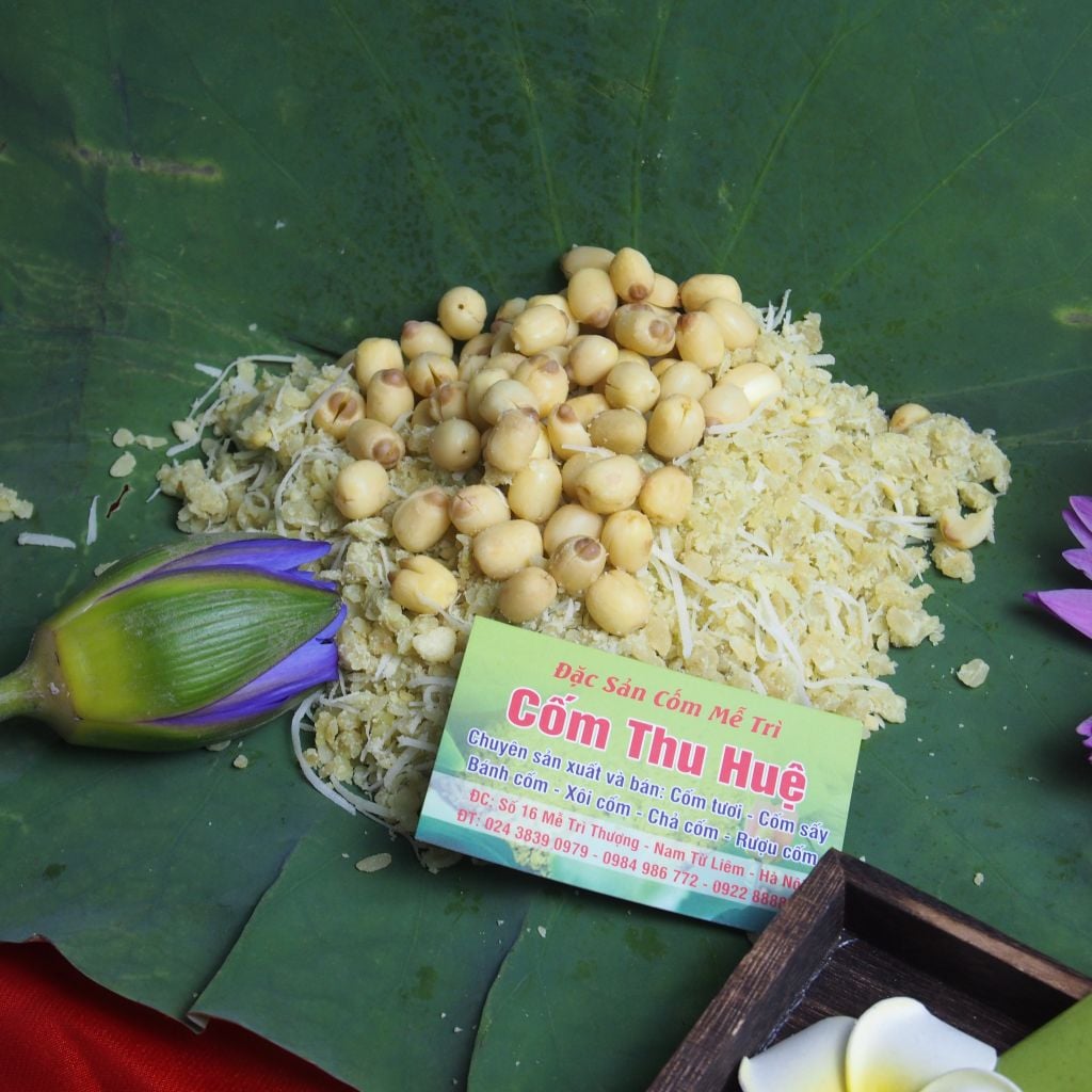 Xôi Cốm Dừa Non Hạt Sen