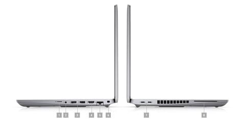 Dell Precision 3561/ Core i5 11500H/ RAM 16 GB/ SSD 512GB/ Quadro T600/ Full HD IPS