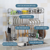  Kệ úp chén trên bồn rửa inox đựng chén dĩa và dụng cụ bếp tiện lợi đa dụng cho gia đình Easy Stuff 