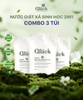 Combo 3 Túi Nước Giặt Xả Sinh Học Glück 2 Trong 1 Hương Tình Yêu Liebe