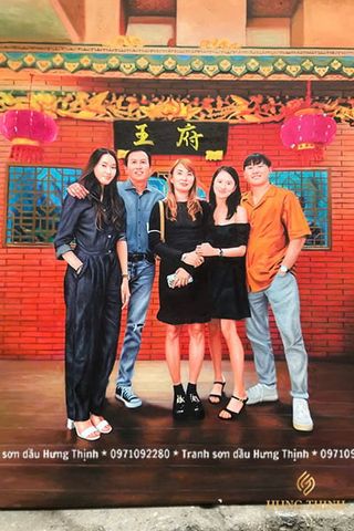 Tranh Sơn Dầu Chân Dung Vẽ Theo Yêu Cầu