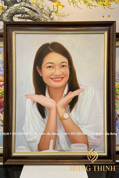 Tranh Sơn Dầu Chân Dung Nghệ Thuật