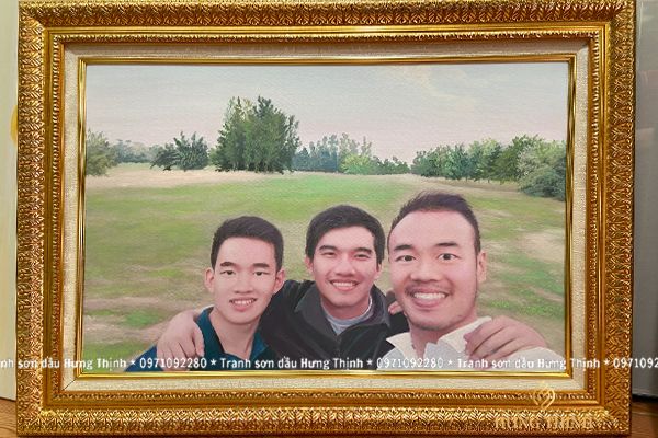 Vẽ Tranh Chân Dung Sơn Dầu Theo Yêu Cầu