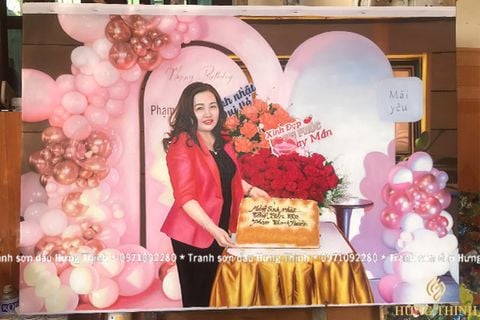 Tranh Sơn Dầu Chân Dung 3D Vẽ Tay Từ Ảnh Nghệ Thuật